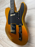 Fender 75th Anniversary American Ultra II Telecaster Electric Guitar, Liquid Gold - CBN Music Warehouse