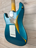 Fender Custom Shop 1961 Stratocaster Heavy Relic Aged Ocean Turquoise over 3-Color Sunburst