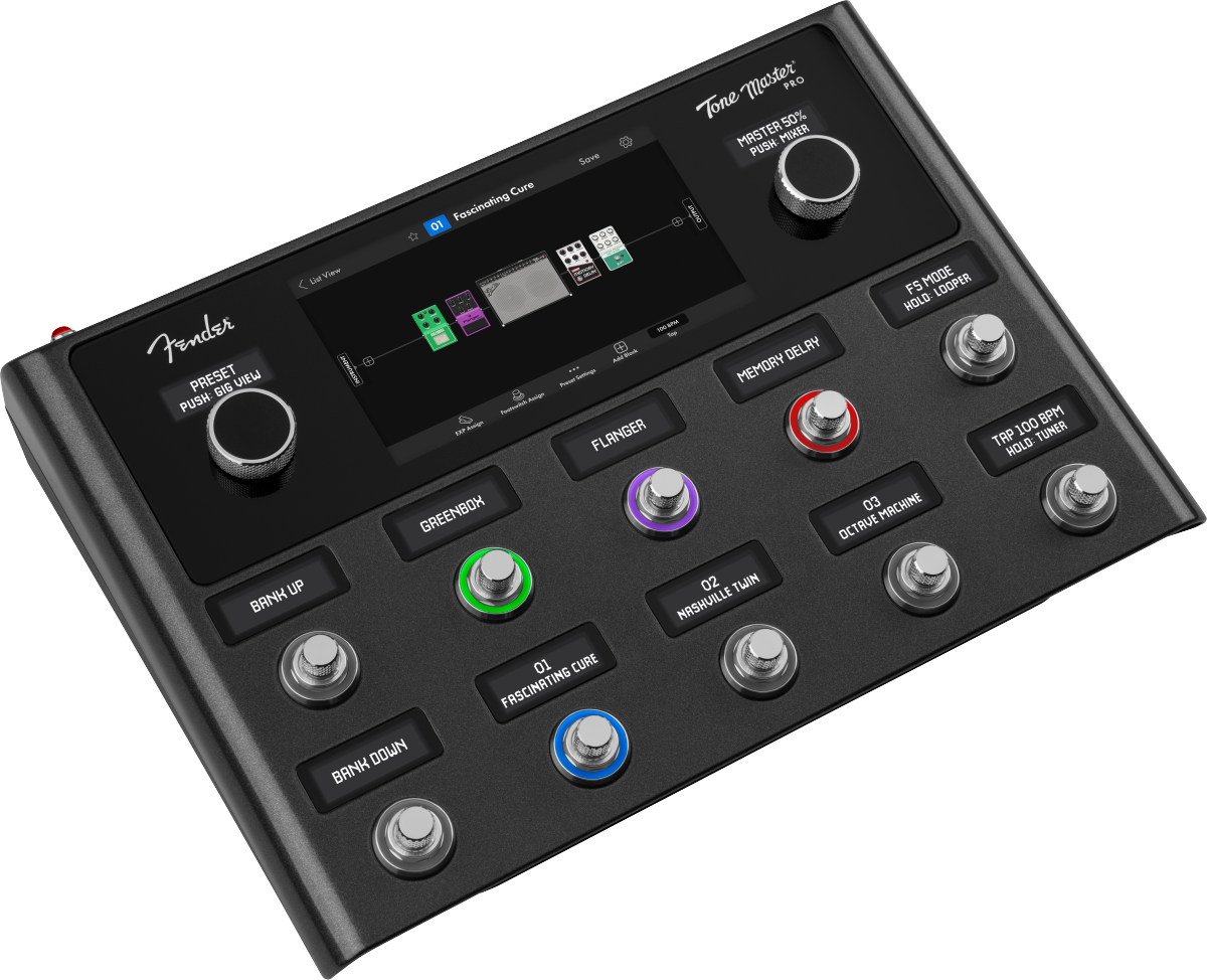 Fender Tone Master Pro Multi-effects Guitar Workstation
