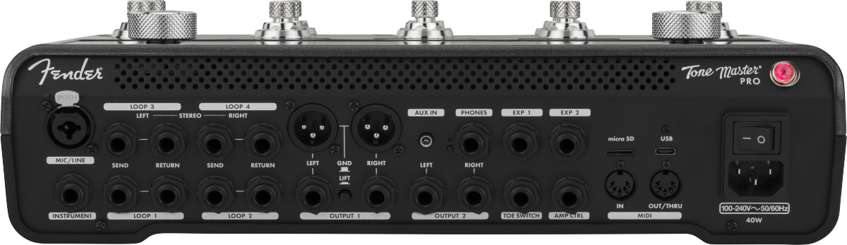 Fender Tone Master Pro Multi-effects Guitar Workstation