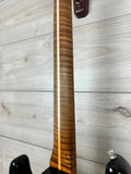 Fender Custom Shop 2023 Limited Edition Roasted '50s Strat® DLX Closet Classic, 1-Piece 4A Roasted Flame Maple, Wide-Fade Aged Chocolate 2-Color Sunburst
