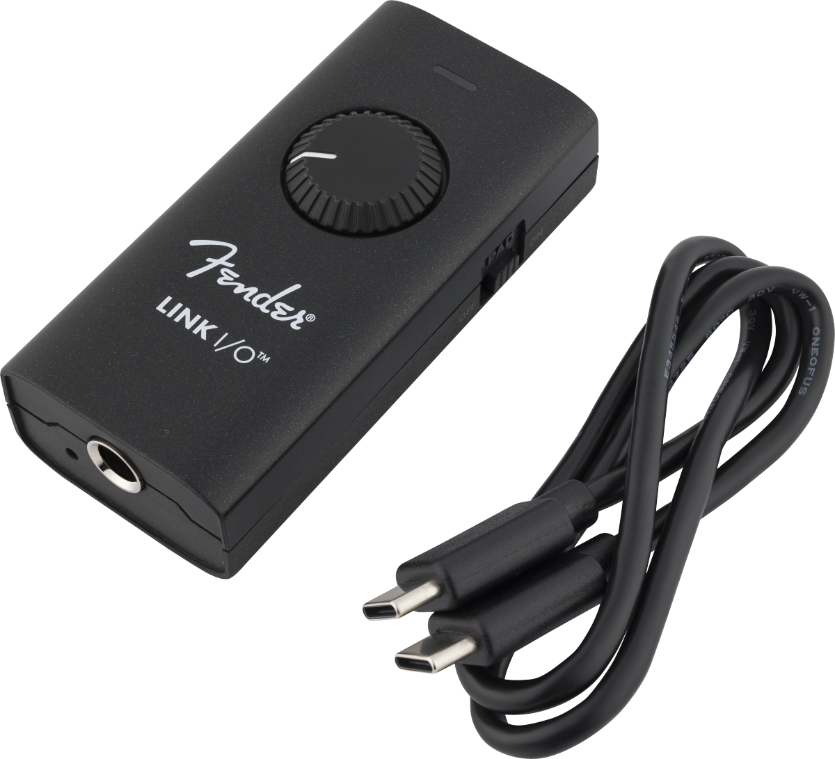 Fender Link I/O Portable USB-C Audio Interface for Guitar / Bass / Instruments