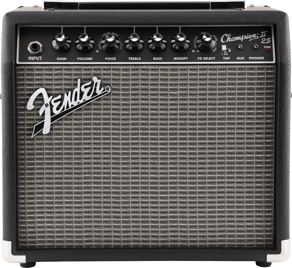 Fender Champion II 25-watt 1 x 8-inch Combo Amplifier - CBN Music Warehouse