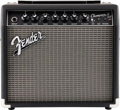 Fender Champion II 25-watt 1 x 8-inch Combo Amplifier - CBN Music Warehouse