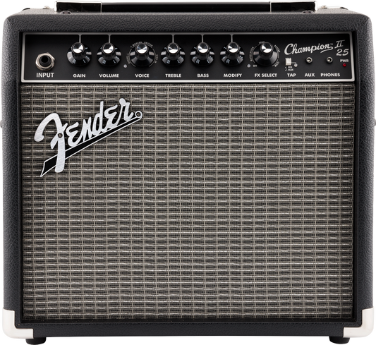 Fender Champion II 25-watt 1 x 8-inch Combo Amplifier - CBN Music Warehouse