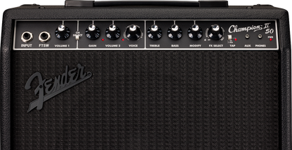 Fender Champion II 50 Blackout Guitar Amplifier