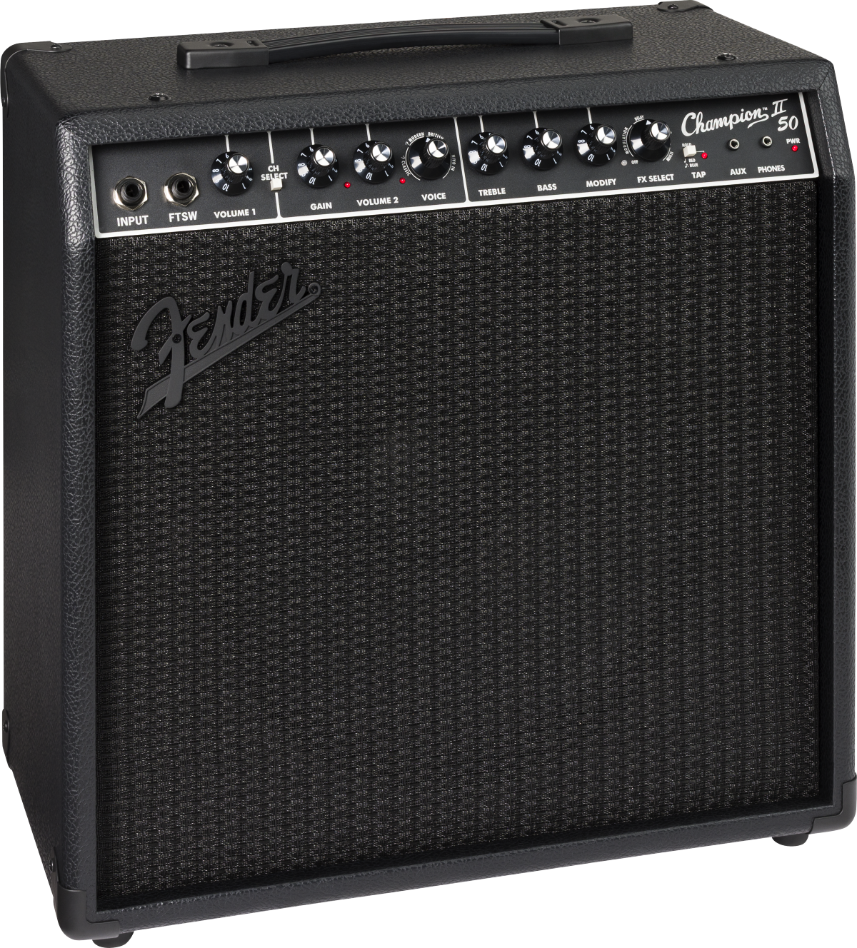 Fender Champion II 50 Blackout Guitar Amplifier