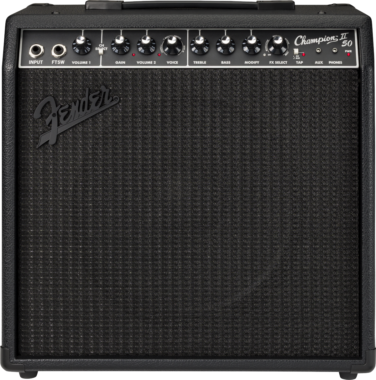 Fender Champion II 50 Blackout Guitar Amplifier