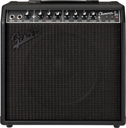 Fender Champion II 50 Blackout Guitar Amplifier