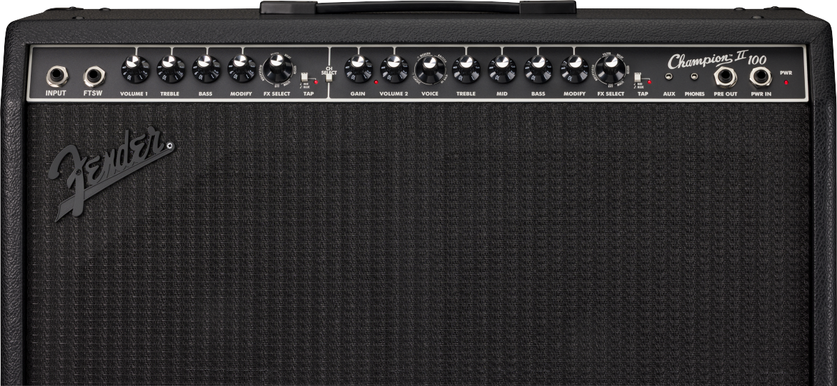 Fender Champion II 100 Blackout Guitar Amplifier