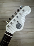 Veritas Portlander with Tortoise Pickguard, Bigsby and Matching Headstock, Olympic White