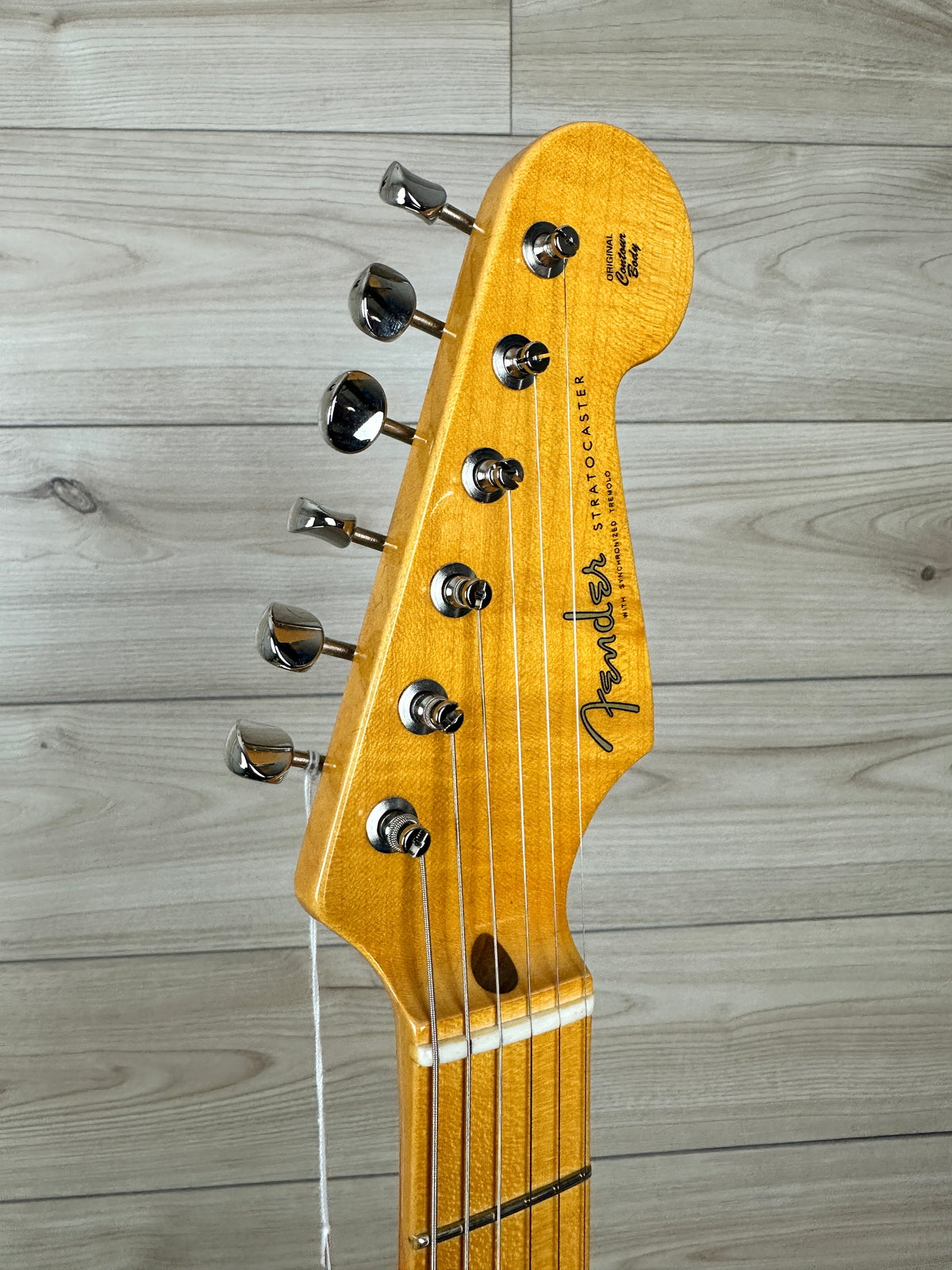 Fender Eric Johnson Stratocaster, Maple Fingerboard, White Blonde - CBN Music Warehouse