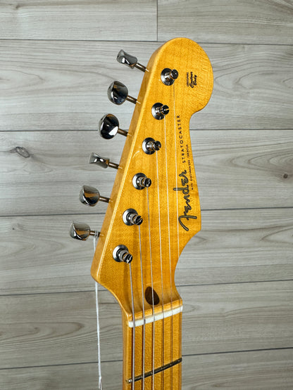 Fender Eric Johnson Stratocaster, Maple Fingerboard, White Blonde - CBN Music Warehouse