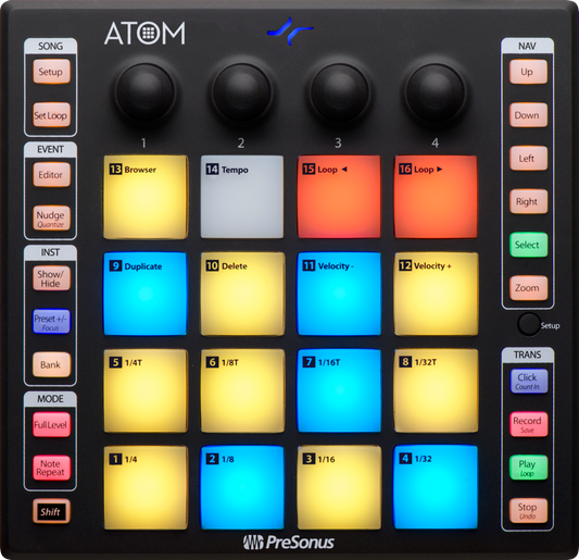 PreSonus ATOM 16-pad Performance Controller