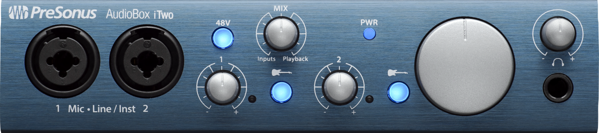PreSonus AudioBox iTwo - 2x2 USB/iPad Recording Interface
