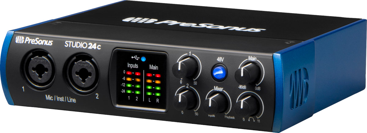 PreSonus Studio 24c USB-C Audio Interface