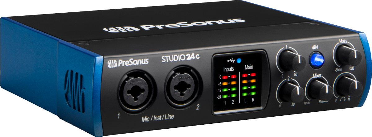 PreSonus Studio 24c USB-C Audio Interface