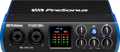 PreSonus Studio 24c USB-C Audio Interface