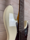 Fender American Professional II Jazz Bass V 5 Strings, Olympic White