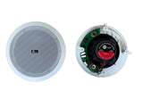 MJ Audio 2-Way In-Ceiling Speaker RSX8077 - White (Pair)