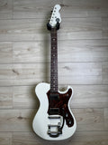 Veritas Portlander with Tortoise Pickguard, Bigsby and Matching Headstock, Olympic White
