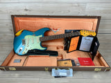 Fender Custom Shop 1961 Stratocaster Heavy Relic Aged Ocean Turquoise over 3-Color Sunburst