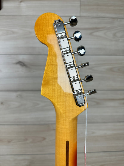 Fender Eric Johnson Stratocaster, Maple Fingerboard, White Blonde - CBN Music Warehouse