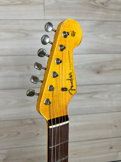 Fender Custom Shop 1961 Stratocaster Heavy Relic Aged Ocean Turquoise over 3-Color Sunburst