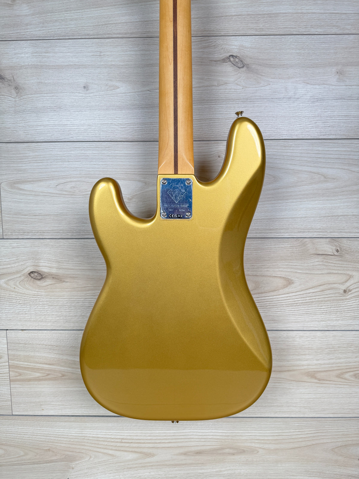 Fender 75th Anniversary Player II Precision Bass, Aztec Gold #1386