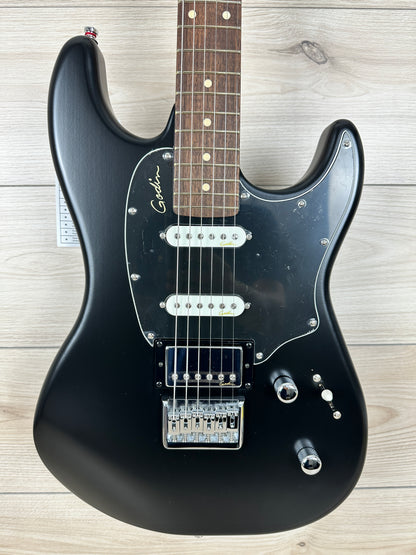 Godin Session HT HSS Electric Guitar Matte Black - CBN Music Warehouse