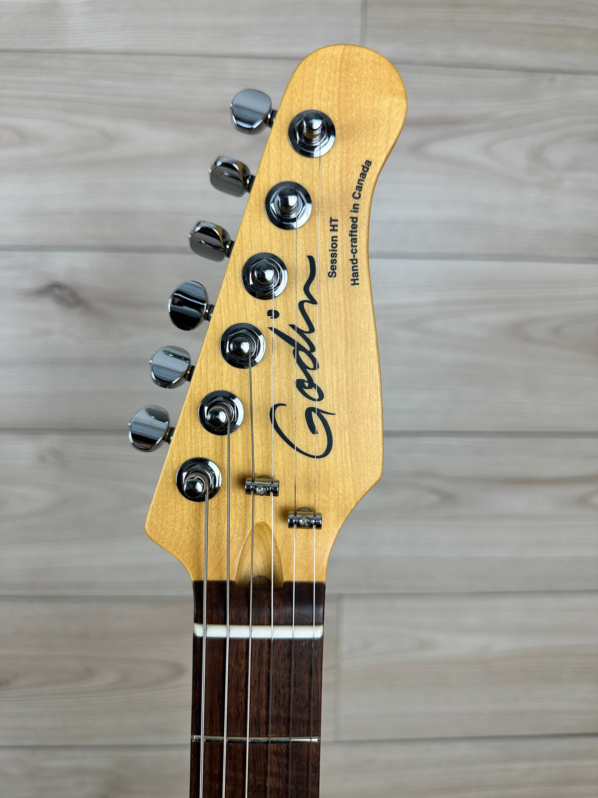 Godin Session HT HSS Electric Guitar Matte Black - CBN Music Warehouse