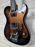 Veritas Custom Portlander Walnut Top, Acrylic Pickguard, Bigsby, Faux Binding