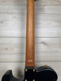 Veritas Custom Portlander OGS Black, Matching Headstock, Gold Hardware, Bigsby