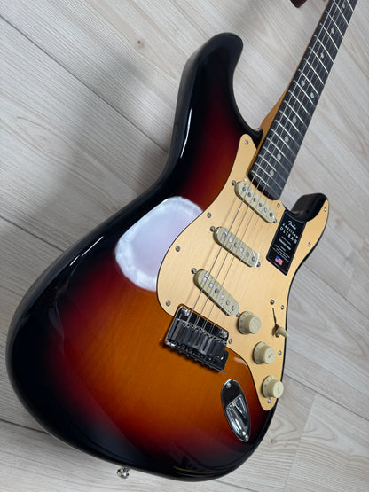 Fender American Ultra II Stratocaster Electric Guitar, Ultraburst - #4380