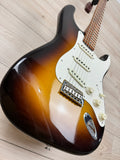 Fender Custom Shop 2023 Limited Edition Roasted '50s Strat® DLX Closet Classic, 1-Piece 4A Roasted Flame Maple, Wide-Fade Aged Chocolate 2-Color Sunburst