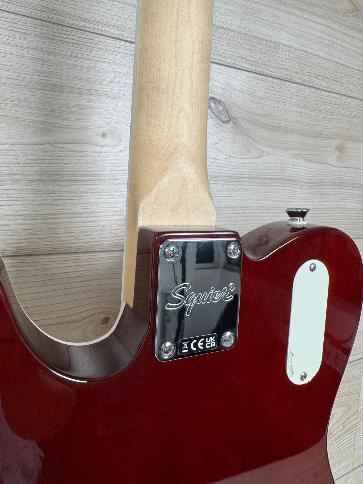 Squier Paranormal Troublemaker Telecaster Deluxe Bigsby Electric Guitar, Honey Sunburst