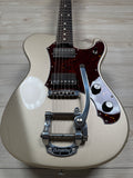 Veritas Custom Portlander Electric Guitar Shoreline Gold with Tortoise, Bigsby, Matching Headstock