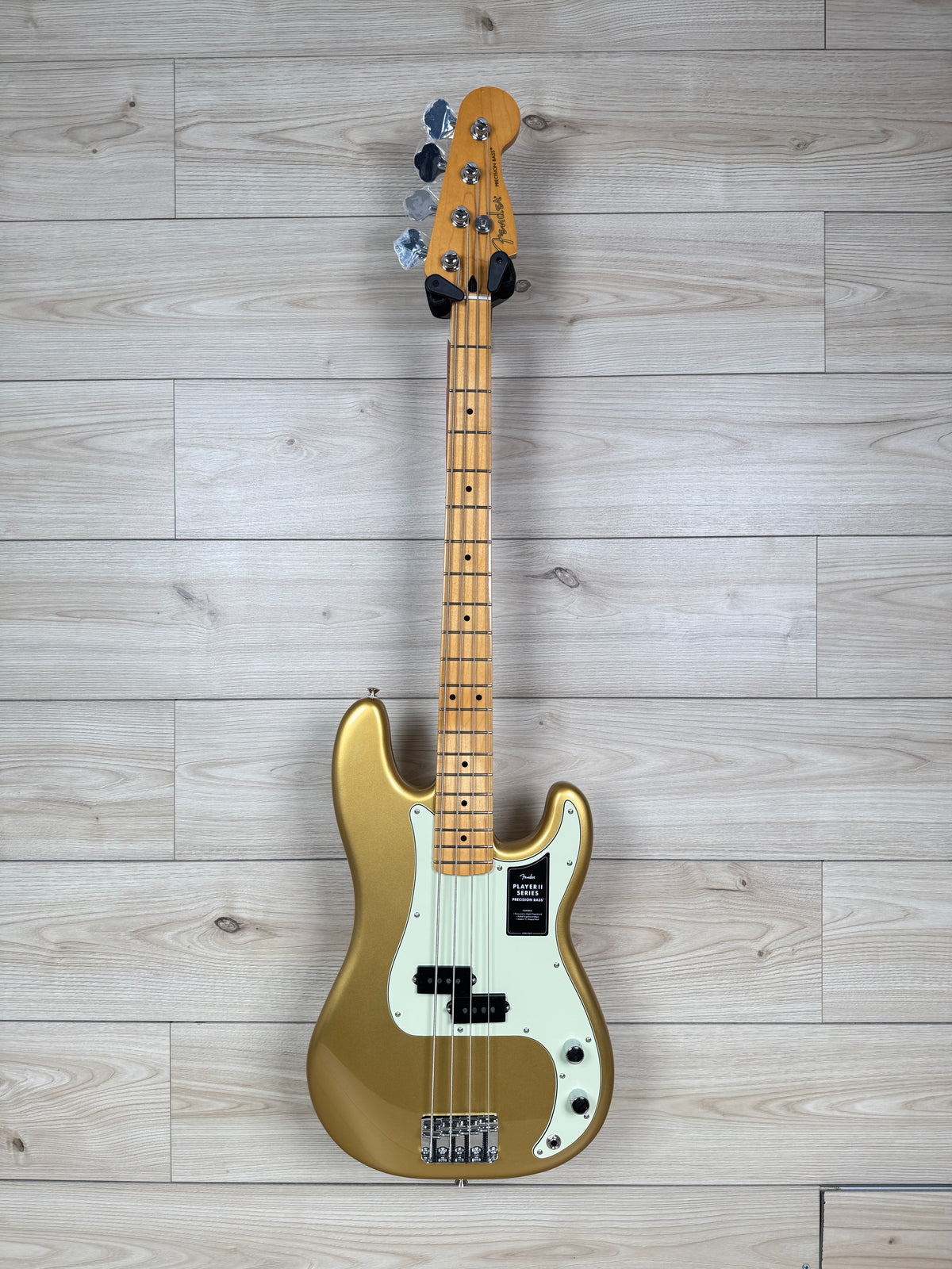 Fender 75th Anniversary Player II Precision Bass, Aztec Gold #1386