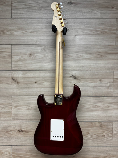 Fender Richie Kotzen Signature Stratocaster Electric Guitar, Transparent Red Burst