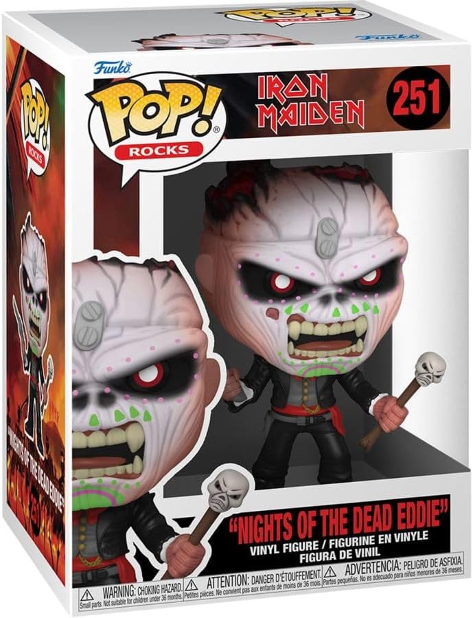 Funko Pop! Rocks: Iron Maiden - Eddie - Nights of The Dead - CBN Music Warehouse