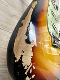 Fender Custom Shop Michael Landau Signature 1968 Stratocaster Bleached 3-Color Sunburst - R131907