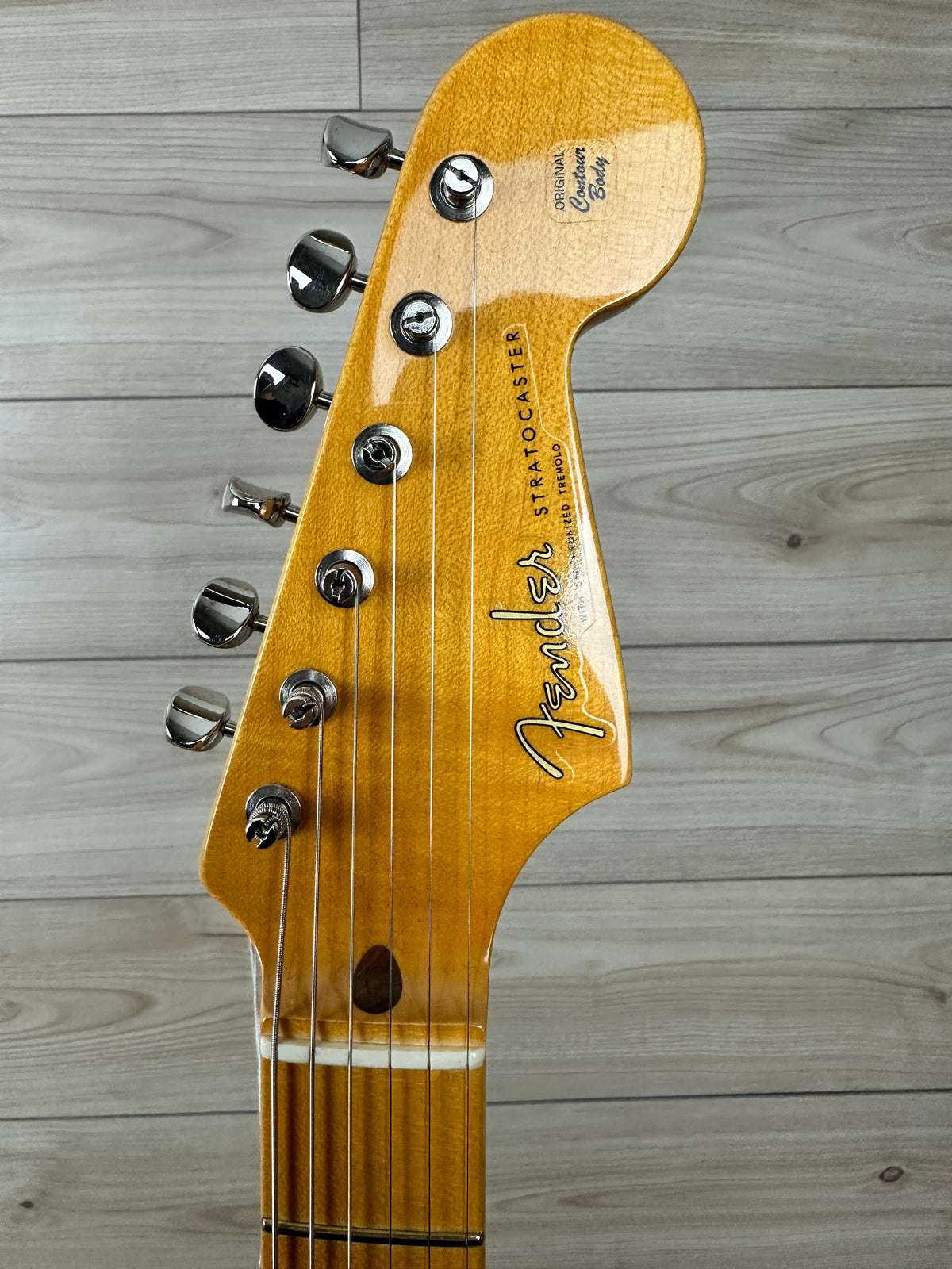 Fender Eric Johnson Stratocaster, Maple Fingerboard, White Blonde - CBN Music Warehouse