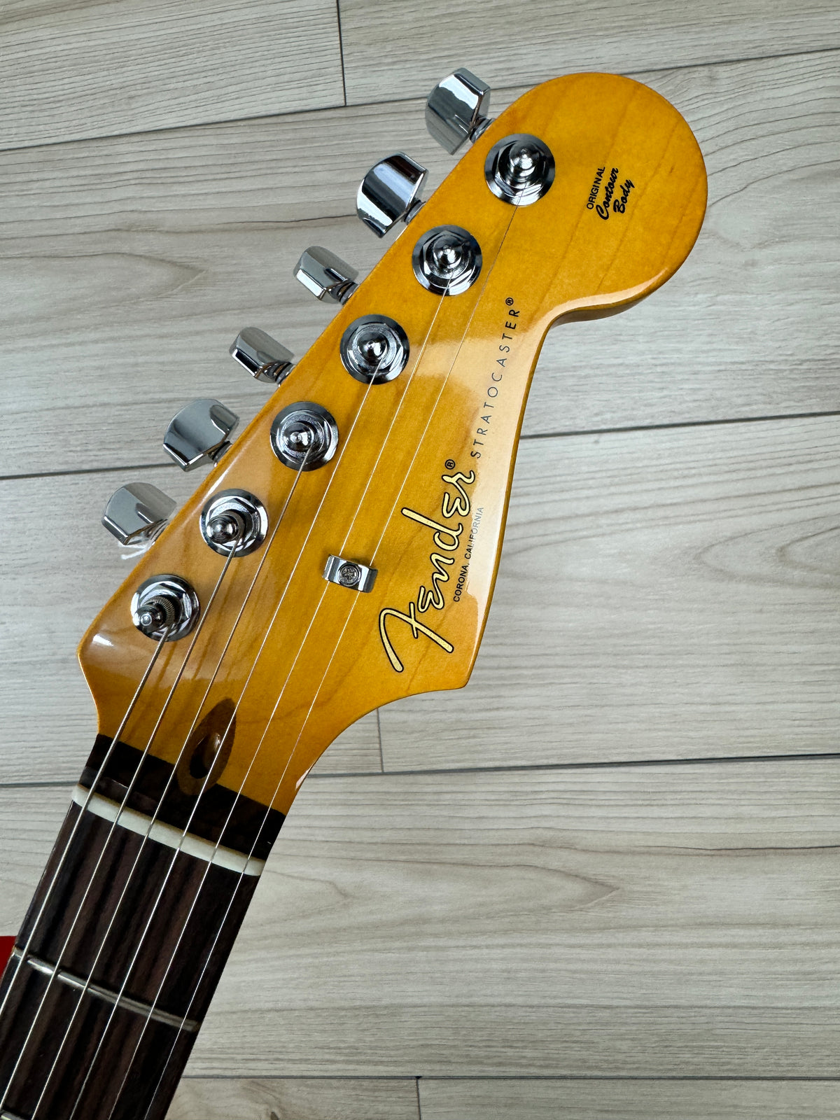 Fender Limited Edition American Professional II Stratocaster Thinline, Transparent Shell Pink - CBN Music Warehouse