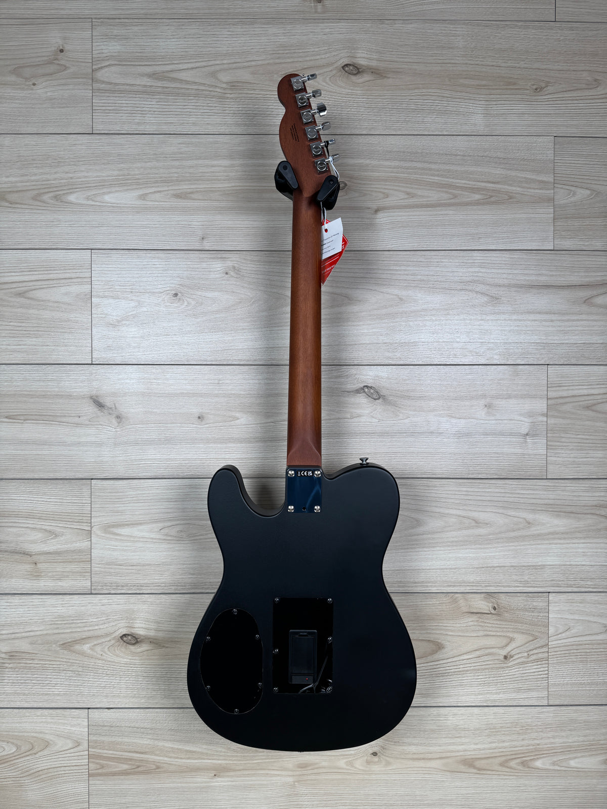 Fender Acoustasonic Standard Telecaster Acoustic Guitar, Black #5541