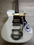 Veritas Portlander with Tortoise Pickguard, Bigsby and Matching Headstock, Olympic White