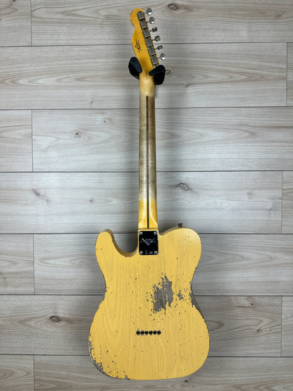 Fender Custom Shop 52 Telecaster Heavy Relic Aged Nocaster Blonde #R127108