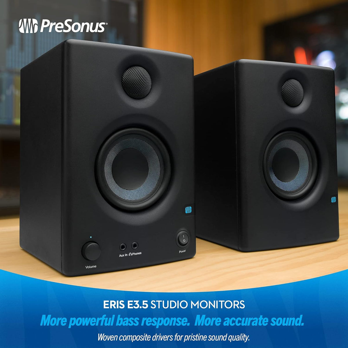 PreSonus Eris 3.5 1st Generation Active Studio Monitors - CBN Music Warehouse