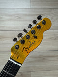 Fender 75th Anniversary American Ultra II Telecaster Electric Guitar, Liquid Gold - CBN Music Warehouse