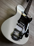 Veritas Portlander with Tortoise Pickguard, Bigsby and Matching Headstock, Olympic White