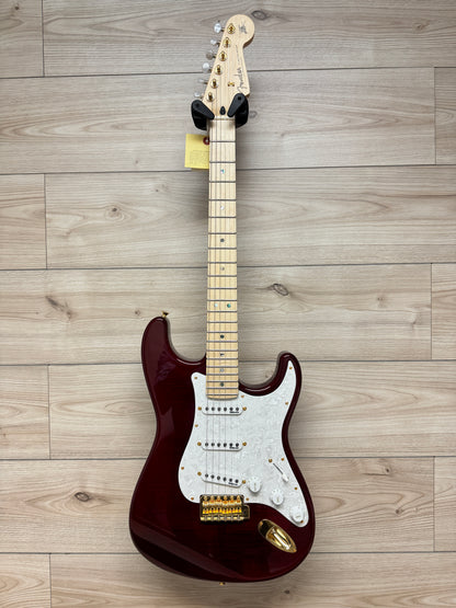 Fender Richie Kotzen Signature Stratocaster Electric Guitar, Transparent Red Burst